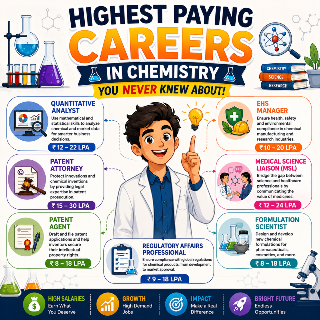 Highest paying careers in chemistry 